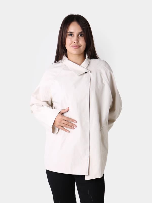Плащ женский свободного кроя, плащевка, универсальный размер L-XL