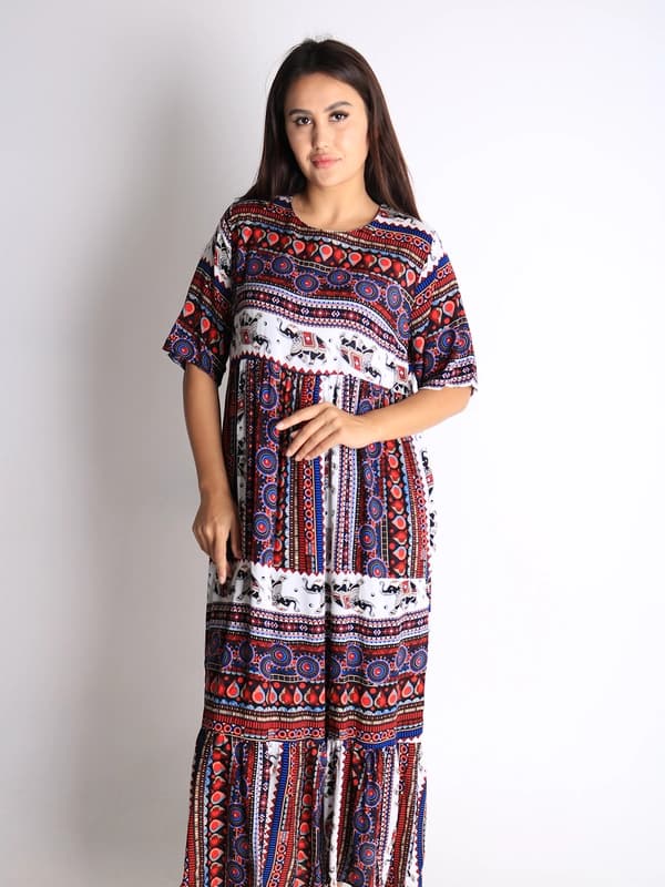 Женское платье свободного кроя, универсальный, стильный дизайн