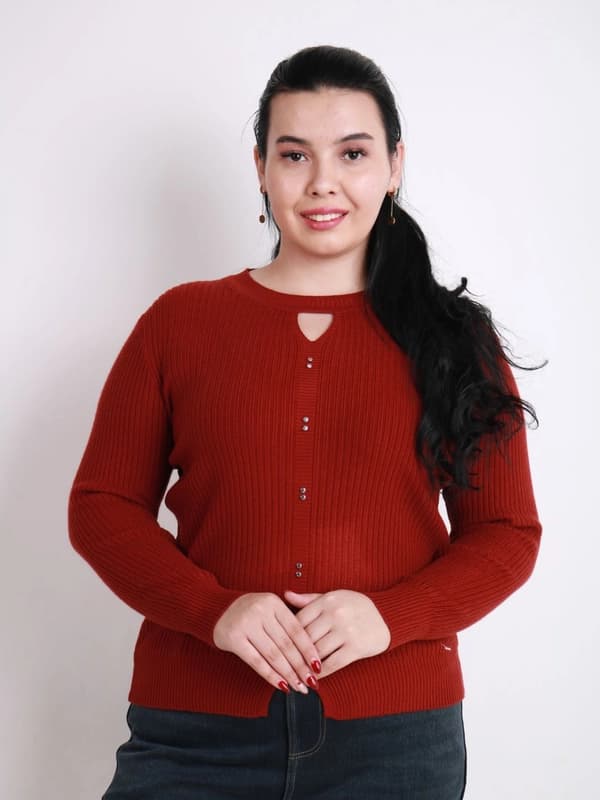 Женский свитер, большого размера L, XL